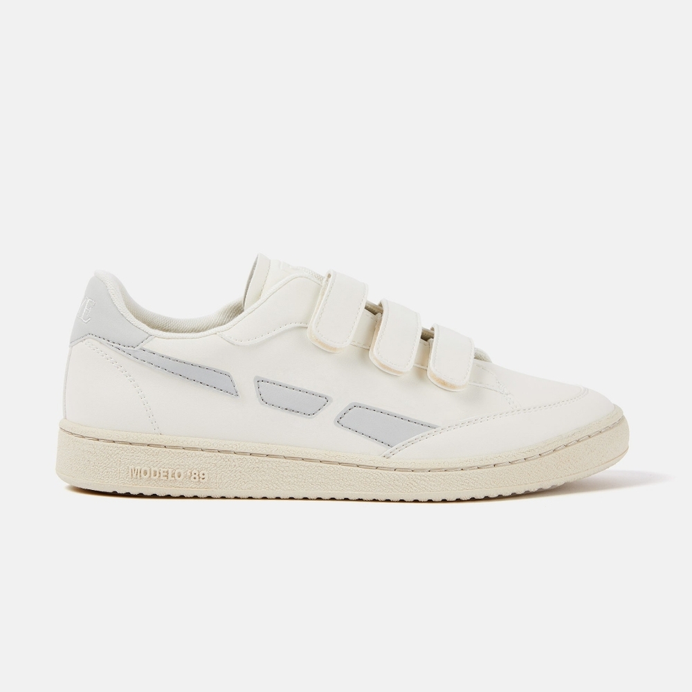 Saye M89 Strap - organic vegan leather white sneakers